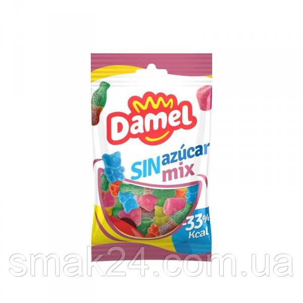 Желейные конфеты БЕЗ САХАРА и ГЛЮТЕНА Damel Sin azucar Sweet Mix (сладкий микс) Испания 90г - фото 1 - id-p1122910298