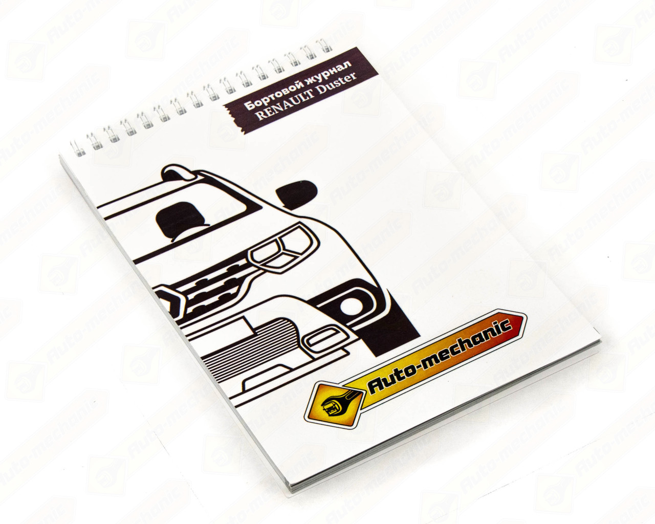 Блокнот "Бортовий журнал Duster" на Renault Duster — Auto-Mechanic (Фірмові) - NRDUS