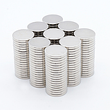 Магніт неодимовий диск магніт 15x3 мм, фото 2