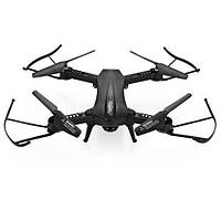 Квадрокоптер дрон радіокерований з камерою HD 720P і WIFI lishitoys L6060W Black S