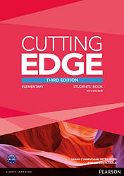 Cutting Edge Third Edition Elementary Students' Book with DVD-ROM