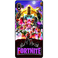 Силіконовий бампер чохол для Samsung A10 2019 Galaxy A105f з малюнком Fortnite