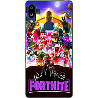 Силіконовий бампер чохол для Samsung A10s 2019 Galaxy A107f з малюнком Fortnite