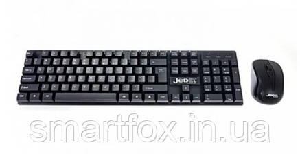 Клавіатура + мишка (комплект стандарт) Jedel WS 630 російсько-англійська, фото 2