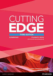 Cutting Edge Third Edition Elementary Students' Book with DVD-ROM and Access MyLab
