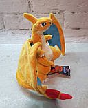 Іграшка Покемон Мега Чариард (Mega Charizard), вогненний 25 см, фото 2