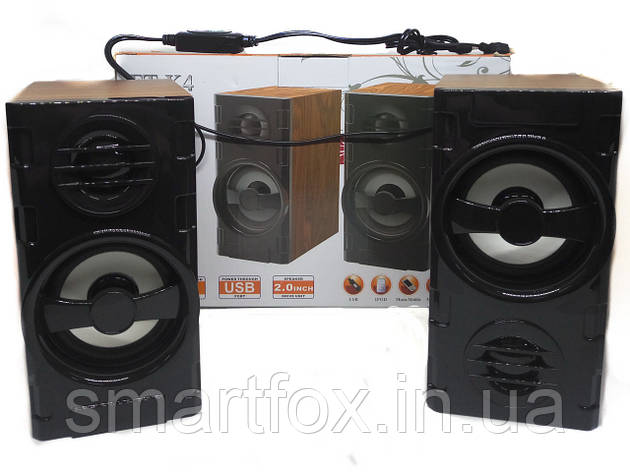 Колонки для PC 2.0 K4, фото 1