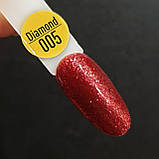 Гель-лак Gelix DIAMOND №5 - червоний 8мл, фото 4
