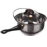 Набір каструль з кришками з 12 предметів A-plus 9036 (SH007555), фото 3