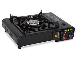 Газова плита портативна TIGER BSZ-155-A подвійної дії з адаптером в кейсі R16856 (SH006848)