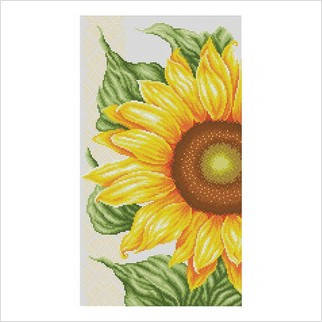 Набір для вишивки хрестиком "Квітка сонця", фото 2