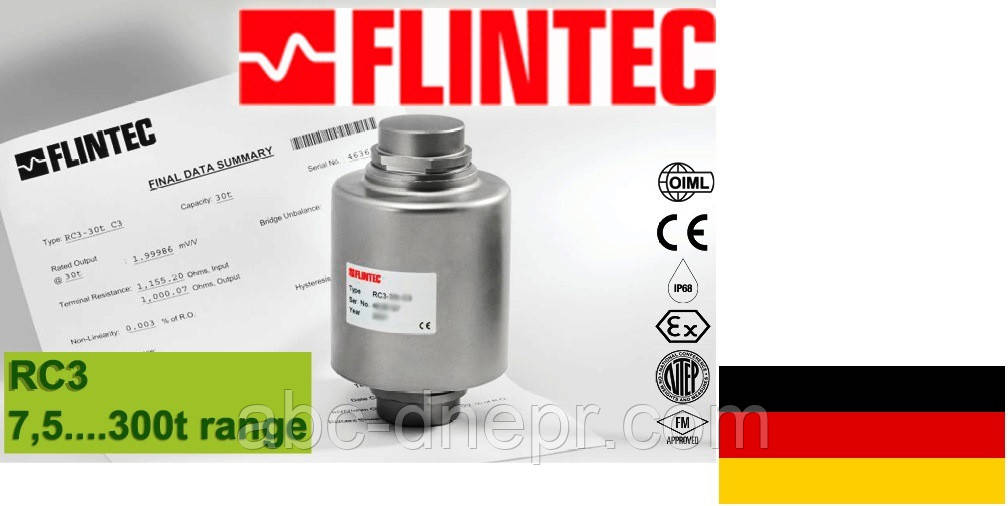 Тензодатчик FLINTEC RC3-40T-C4