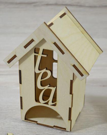 Чайний будиночок із дерева, фото 1