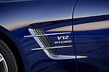 Напис V12 Biturbo на крило розпродаж, фото 3