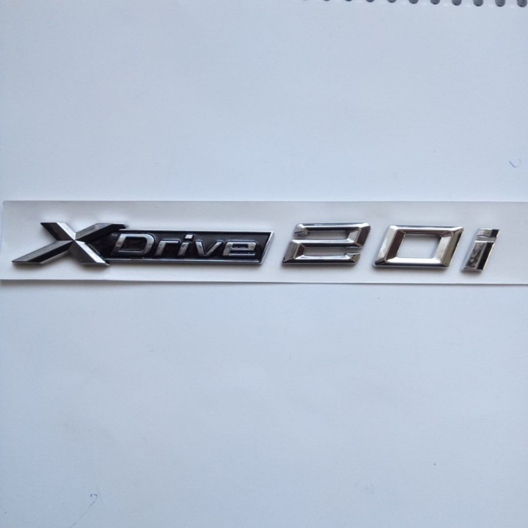 Шильдик напис X drive 20i, фото 1