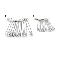 Булавка англійська 32 мм і 45 мм сріблясті (56204.001)