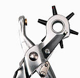 Пробойник для шкіри картону дирокол револьверного типу MHZ (SH004279), фото 3