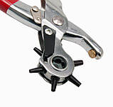 Пробойник для шкіри картону дирокол револьверного типу MHZ (SH004279), фото 6