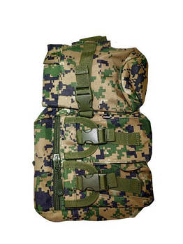 Сумка, рюкзак на одне плече Спартак N02210 Pixel Green, міцна S