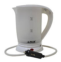 Електрочайник автомобільний 12v A-plus 1518 White S