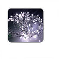 Гірлянда LED світлодіодна зовнішня з контролером 10м Stenson R82853-1 White (SH006469)