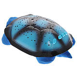 Нічник зоряне небо черепаха музичний Спартак Blue (SH004288), фото 5