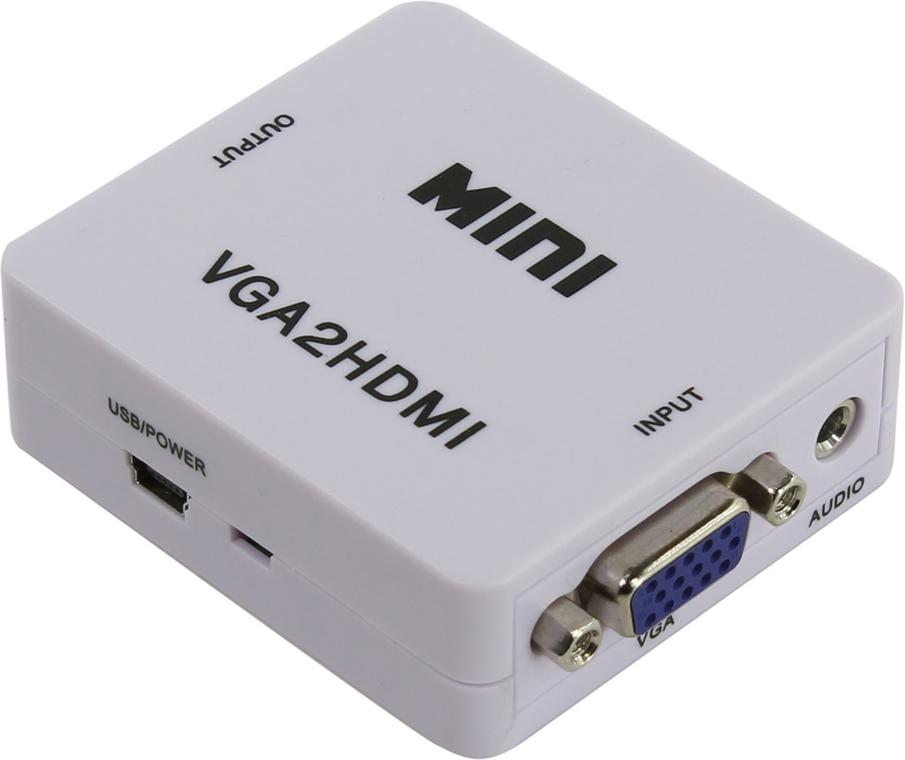 Конвертер перехідник адаптер VGA HDMI зі звуком MHZ VGA2HDMI 5027 (SH008508), фото 1