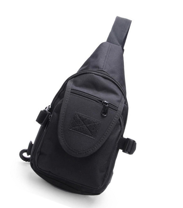 Тактична сумка через плече міська Спартак A32 Black S