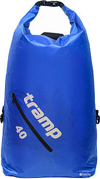 Рюкзак герметичний гермомішок Tramp Diamond Rip-Stop 40 л TRA-257 Blue S
