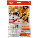 Вакуумний пакет для зберігання речей Vacuum bags 80*110 S, фото 4