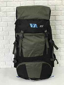 Рюкзак туристичний похідний VA T-04-8 85л, олива S