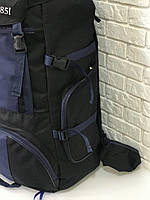 Рюкзак туристичний похідний VA T-04-3 85л, синій S, фото 6