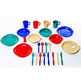 Набір посуду пластикової на 4 персони Tramp TRC-053, для походу, пікніка, поїздки (SH009239), фото 2