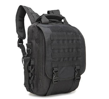 Сумка-рюкзак тактична TacticBag A28, 30 л - чорна S