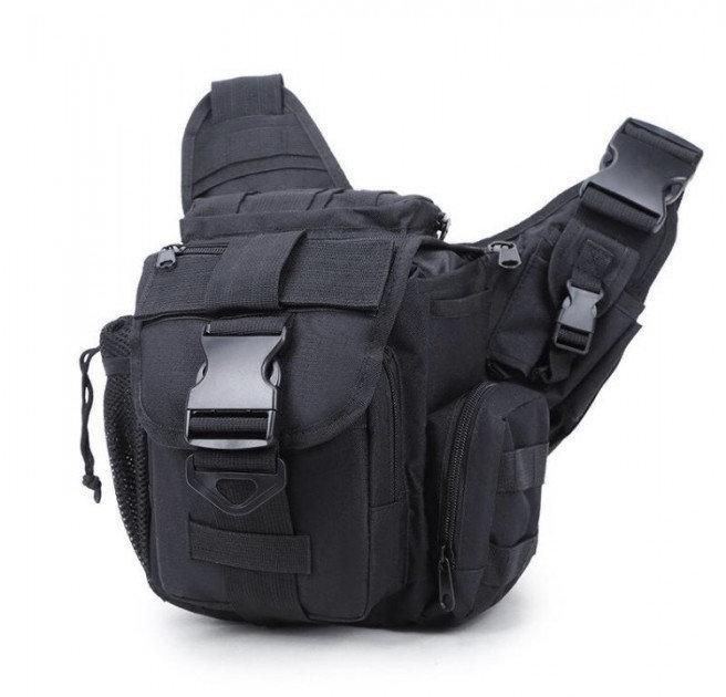 Сумка тактична Molle TacticBag B03 - чорна (SH009362), фото 1