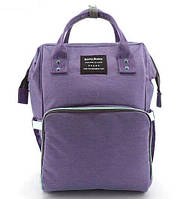 Сумка-рюкзак для мам Baby Bag 5505, фіолетовий S