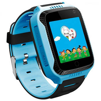 Дитячі розумні годинник Smart Baby Watch G900A з GPS, сині S