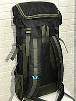 Рюкзак похідний VA T-07-8 75л, хакі S, фото 6