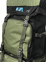 Рюкзак похідний VA T-07-8 75л, хакі S, фото 7