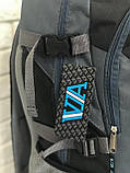 Рюкзак для туризму VA T-09-2 55л, чорний з сірим (SH009234), фото 5