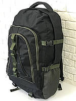 Рюкзак туристичний VA T-02-8 65л, чорний S, фото 4