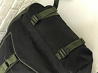 Рюкзак туристичний VA T-02-8 65л, чорний S, фото 5