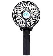 Портативний ручний вентилятор handy mini fan з акумулятором 18650, чорний S
