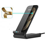 Бездротова зарядка підставка Fast Charge 5494, чорний (SH009936), фото 2