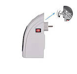 Тепловентилятор з таймером MHZ CR 7715, білий (SH010213), фото 7