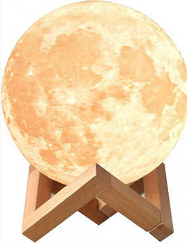 Нічник Місяць 3D Moon Lamp 6727, 5 режимів S