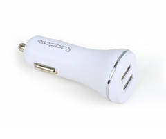Автомобільний зарядний пристрій Reddax RDX-103 2.4 A з кабелем TYPE-C, white S
