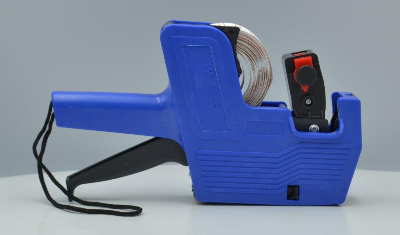Етикет пістолет принтер цінників MHZ MX-5500 Blue (SHiz00510), фото 1