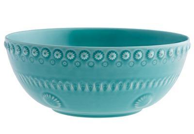 Салатник Bordallo Pinheiro Fantasia 2500мл Бірюза, фото 1