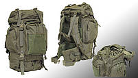 Рюкзак MFH Tactical Olive 55 л. З рамою жорсткості, фото 2